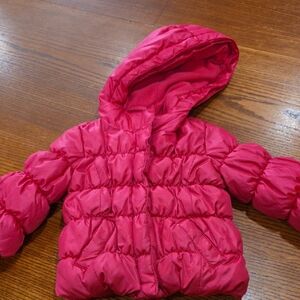 GAP Kids Pink Puffer Jacket